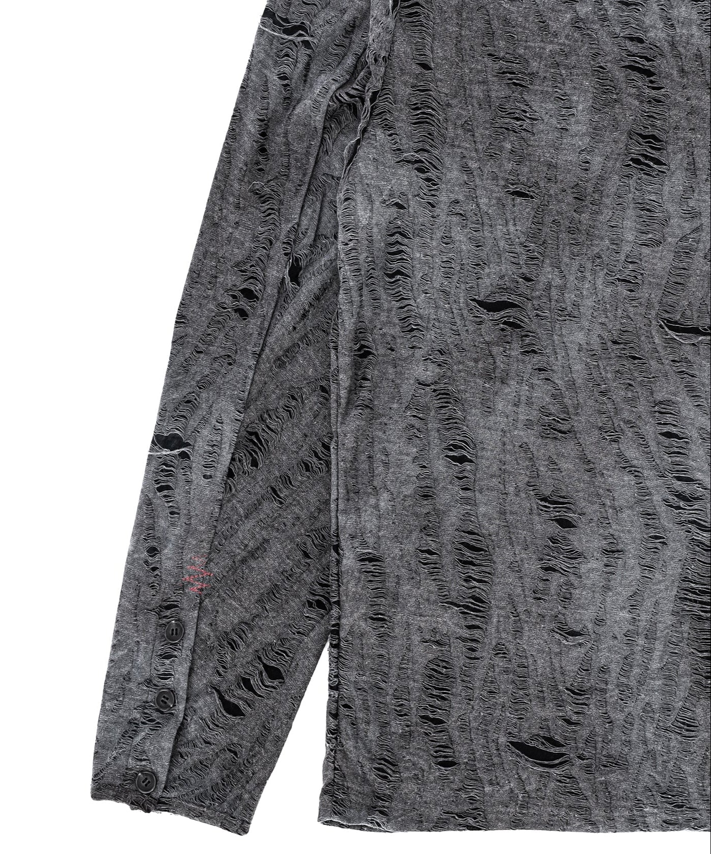(T) CROSSLINE HENLEY NECK LONG SLEEVE BLACK