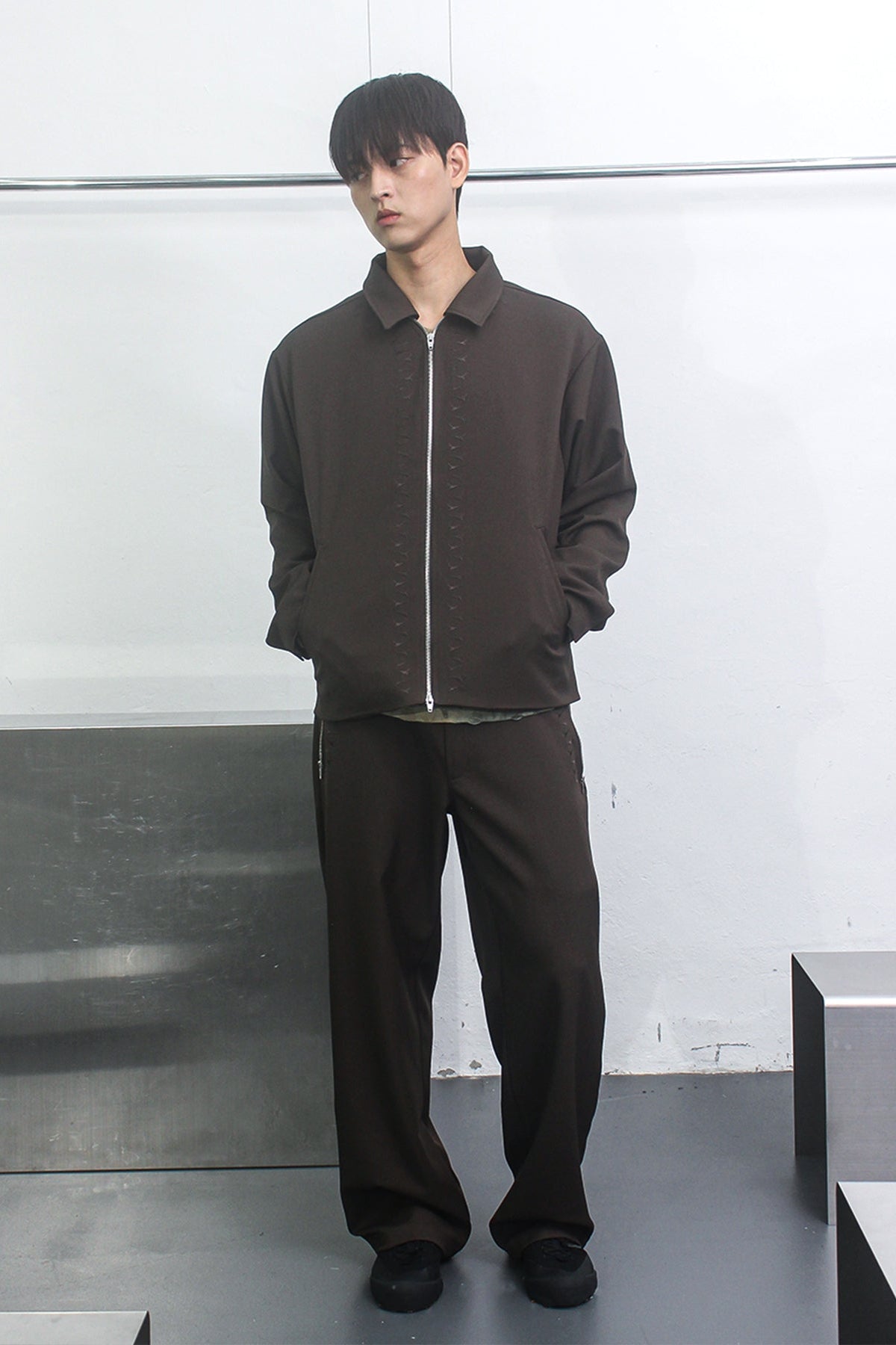 SHIFT JACKET BROWN