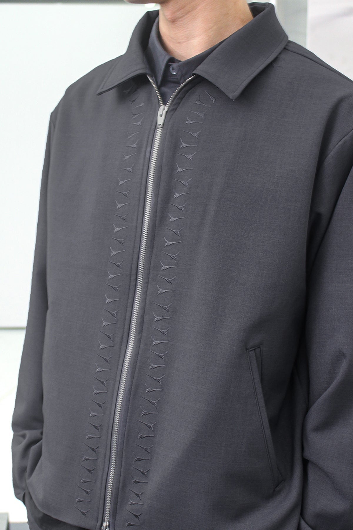 SHIFT JACKET GREY