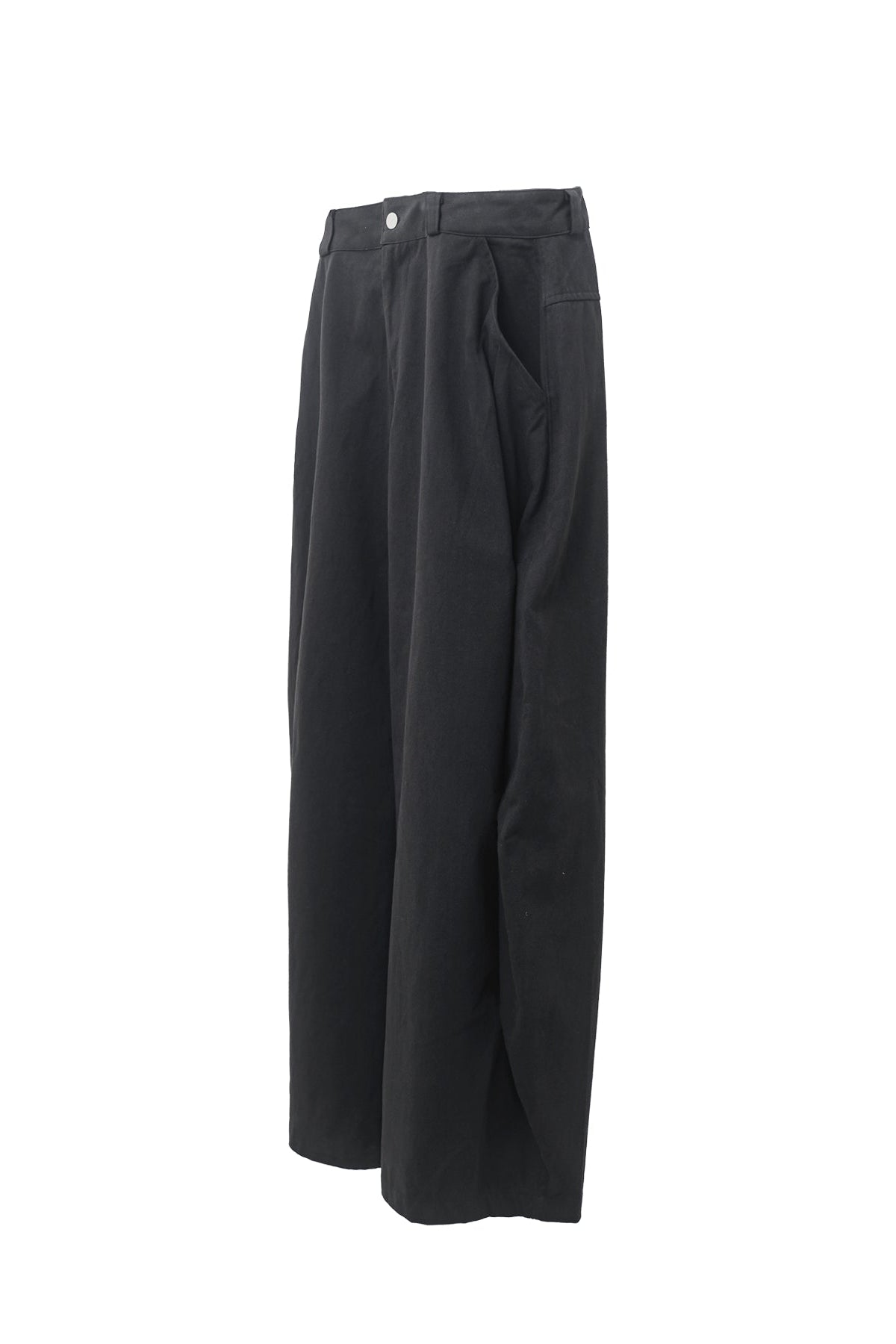MAGNETIC CURVED PANTS BLACK