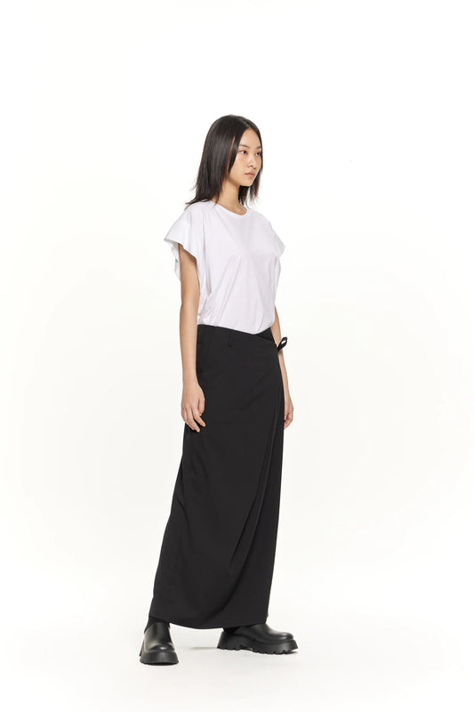 SIDE STRAP MAXI SKIRT