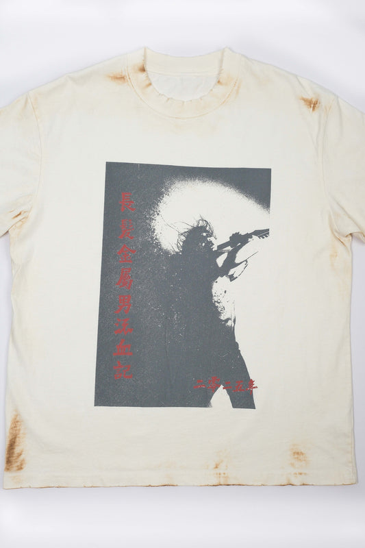 RED METAL MANIFESTO TEE