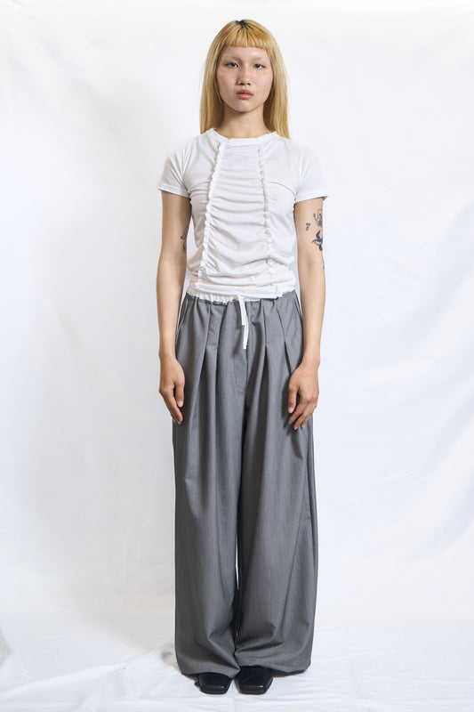 WIDE DRAPE TROUSERS
