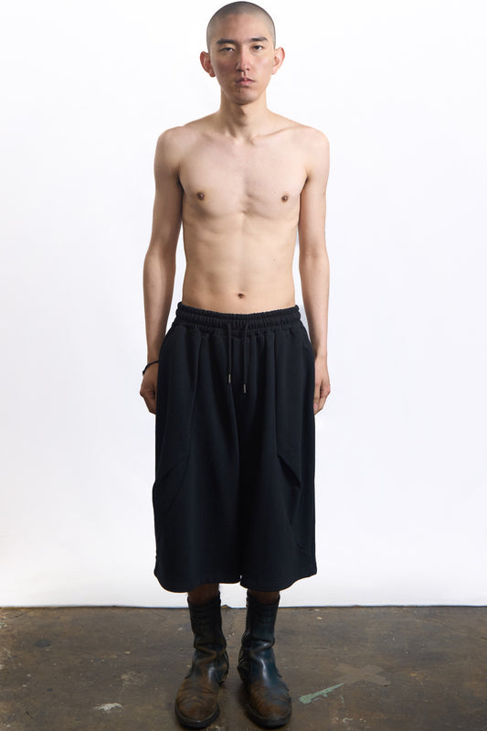 STRUCTURED SHORTS BLACK