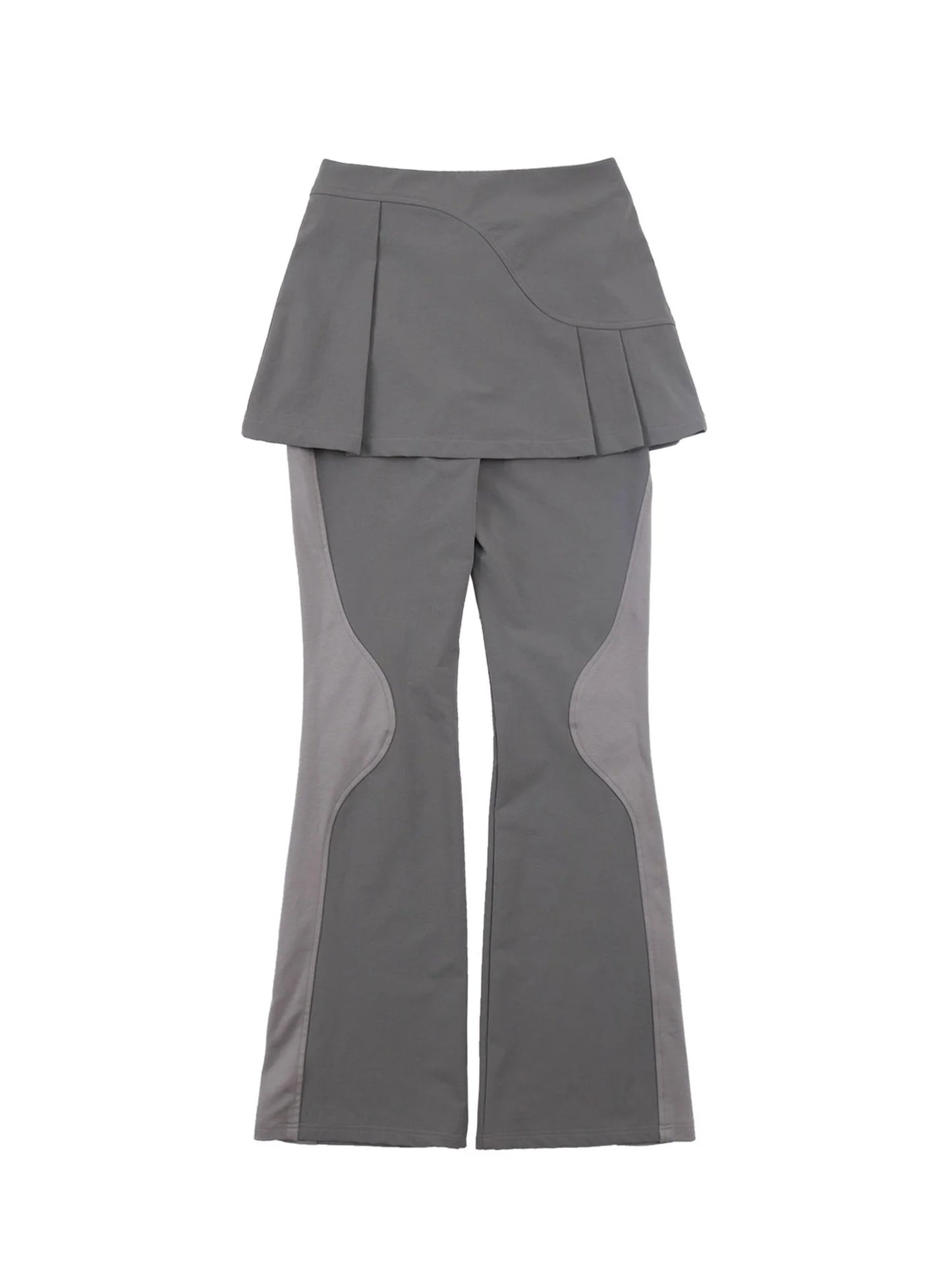 OJOS 2-WAY PLEATS SKIRT PANTS