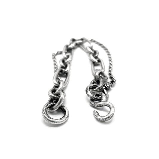 TWO LAYERD CHAIN BRACELET