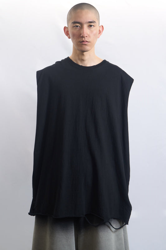 RAW EDGE OVERSIZED TANK