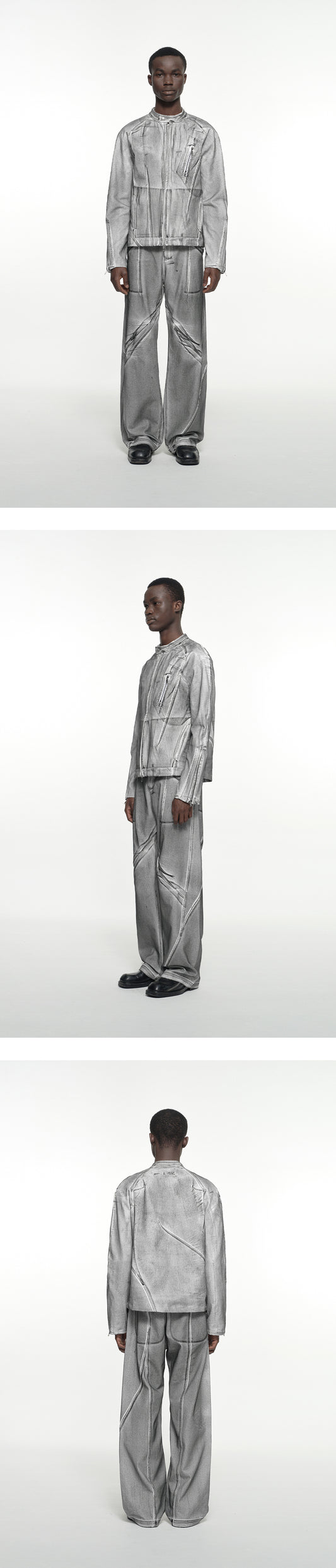 SEAM LINE RIDER JACKET DIRTY WHITE