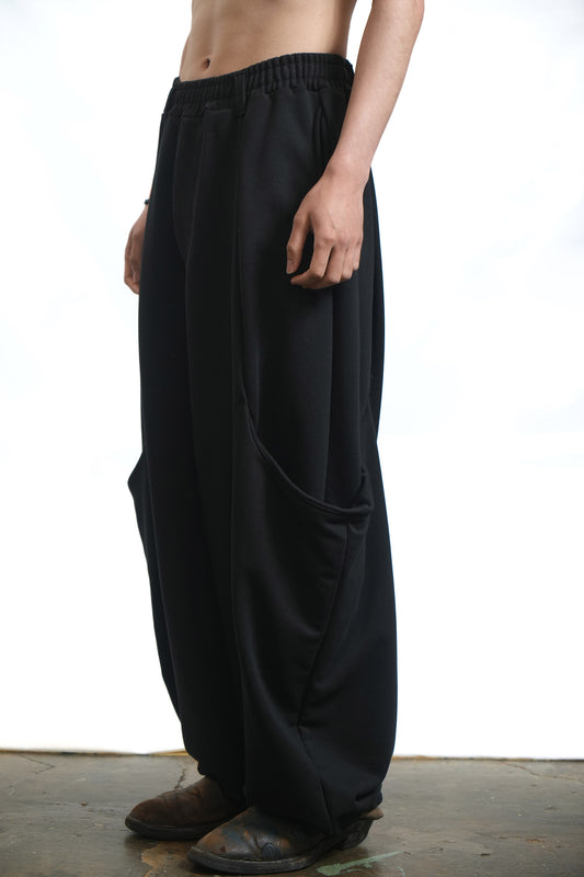 SCULPTED POCKET TRACK PANTS