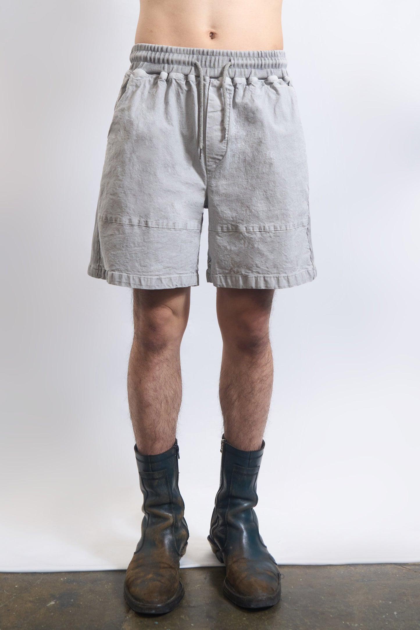 75-RC GARMENT DYED SHORTS WASHED STONE