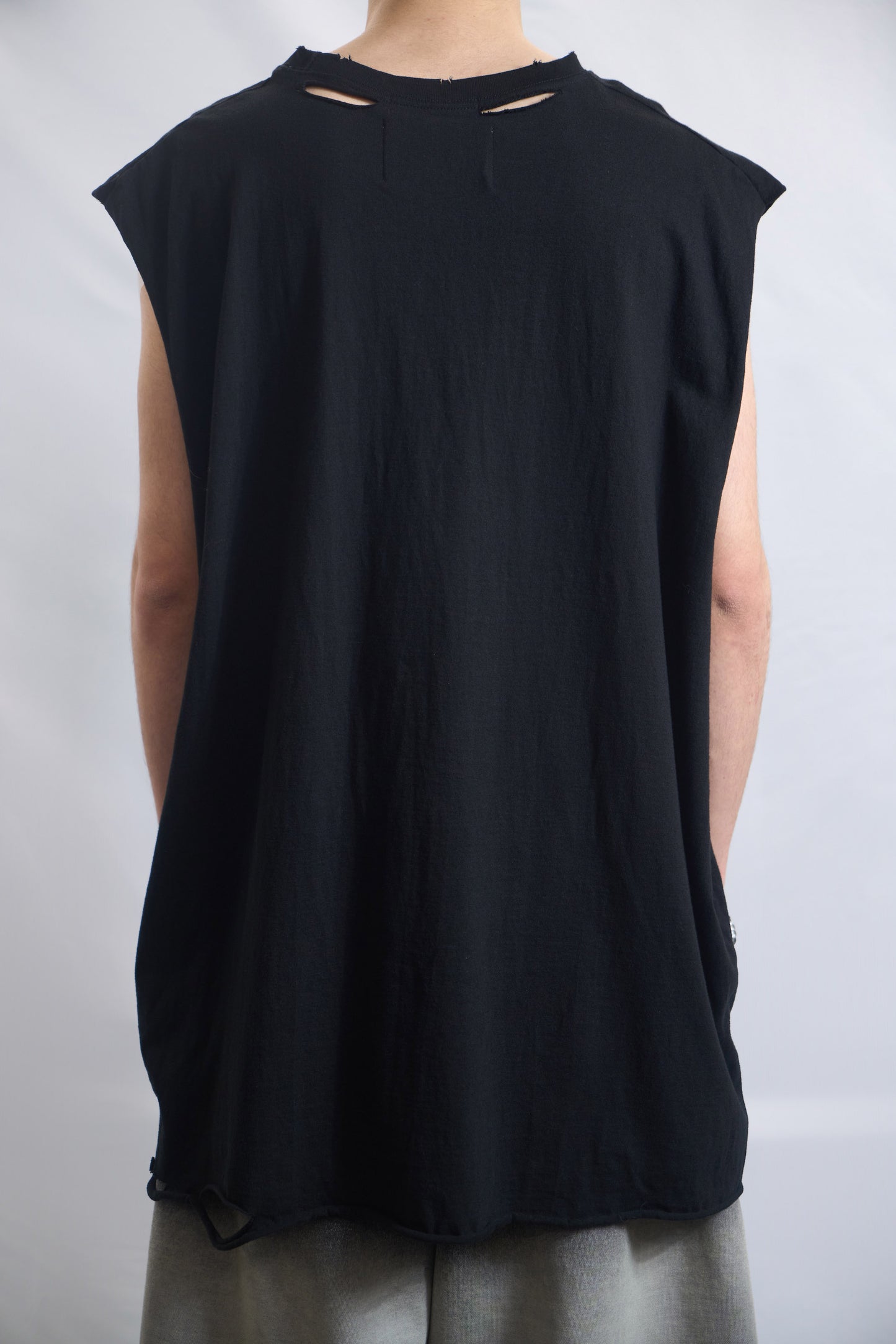 RAW EDGE OVERSIZED TANK
