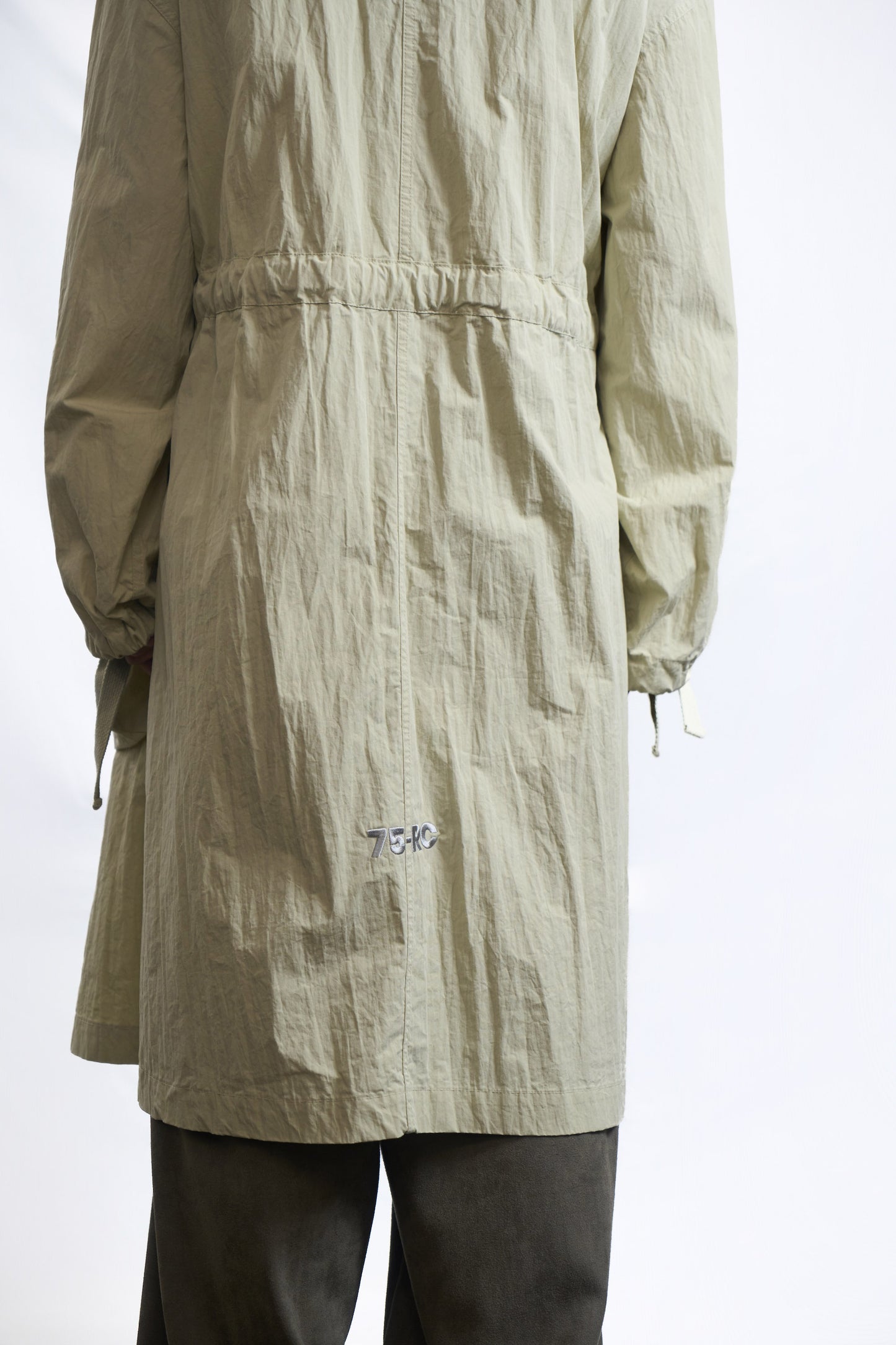 ROUGH SHELL COAT WASHED BUTTER