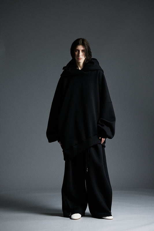 NEOPRENE EXTRA LARGE HOODIE BLACK