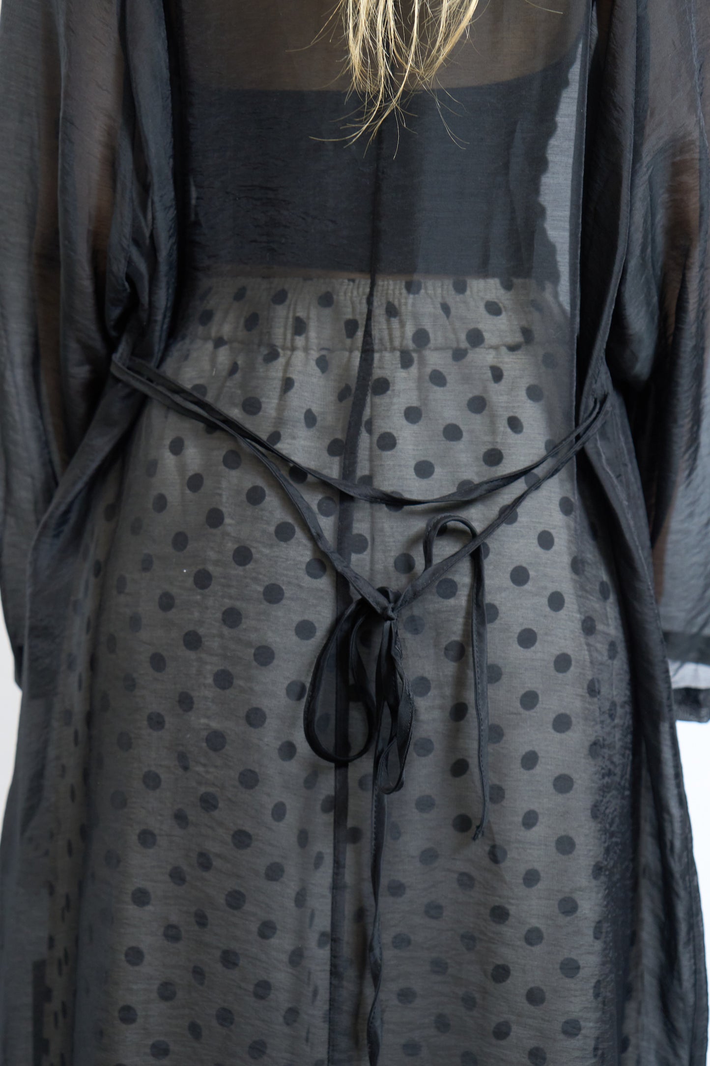 SHEER TRENCH COAT