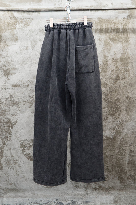 DARK GREY HEAVYWEIGHT COTTON SWEATPANTS