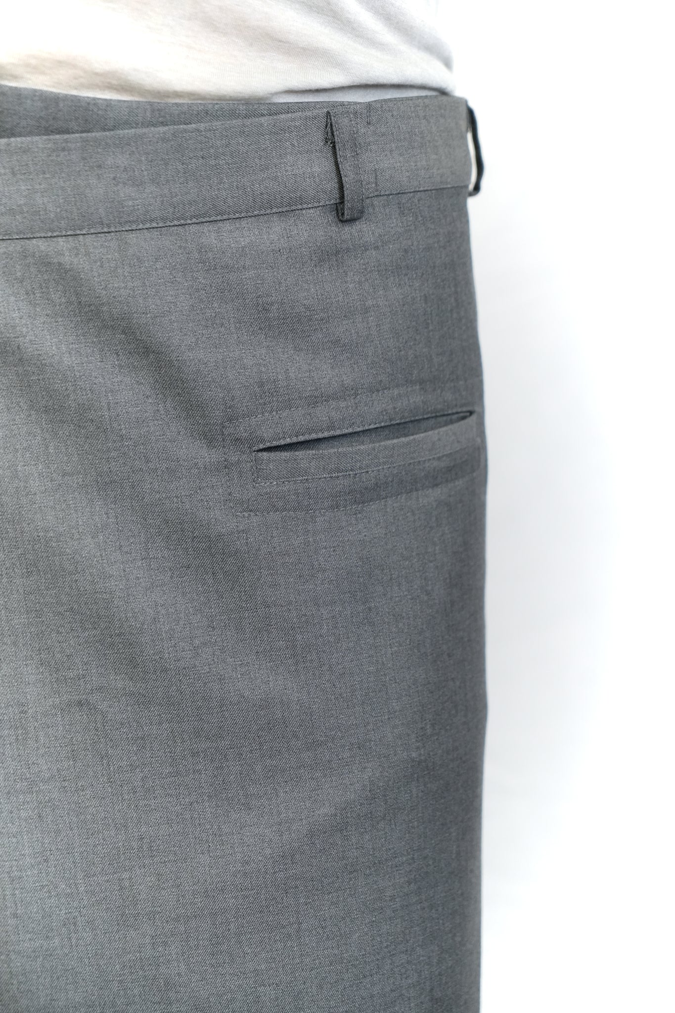 GREY ONE-PIECE LAYERED BLAZER DRESS