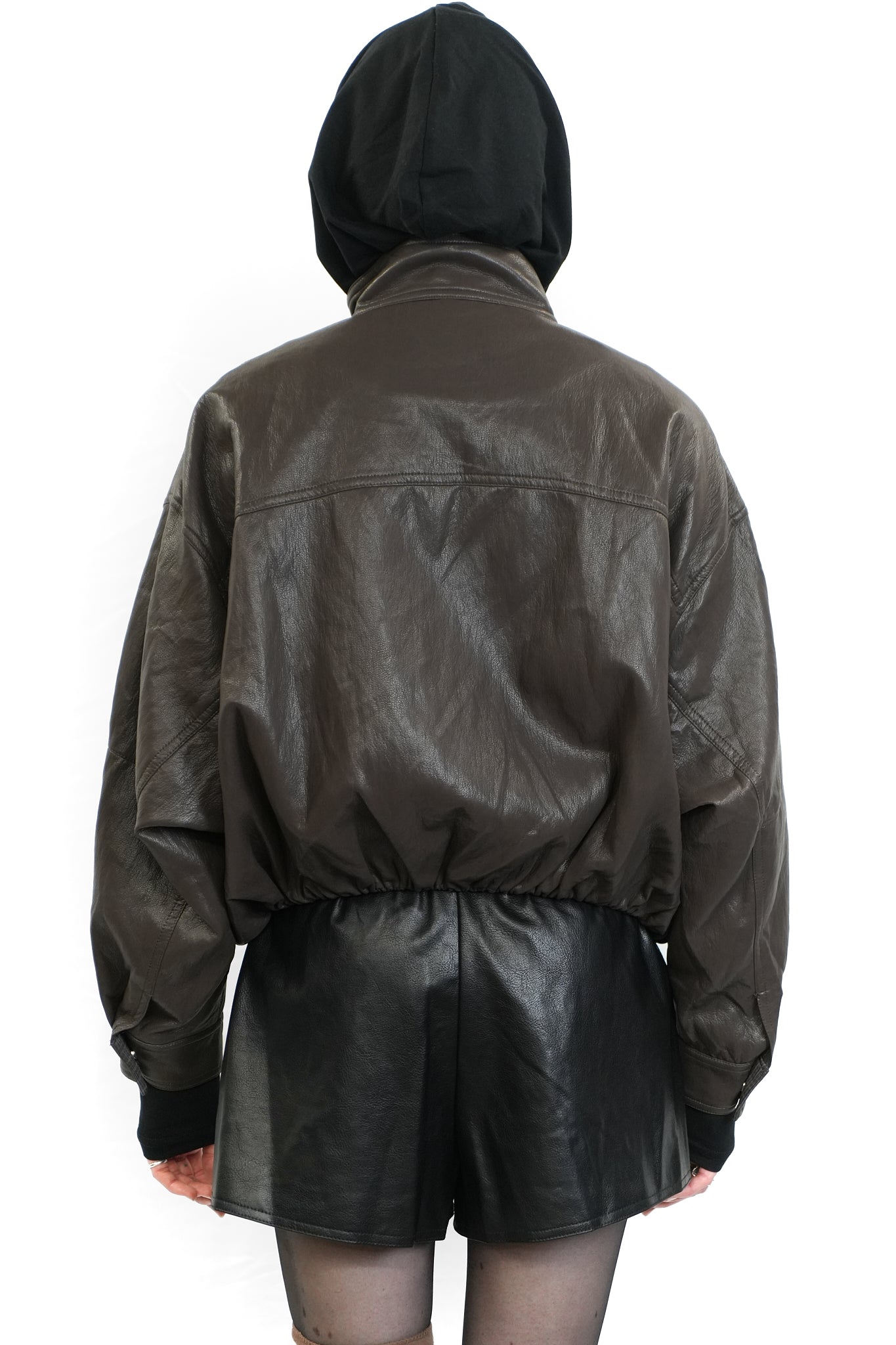 BROWN VINTAGE-STYLE JACKET