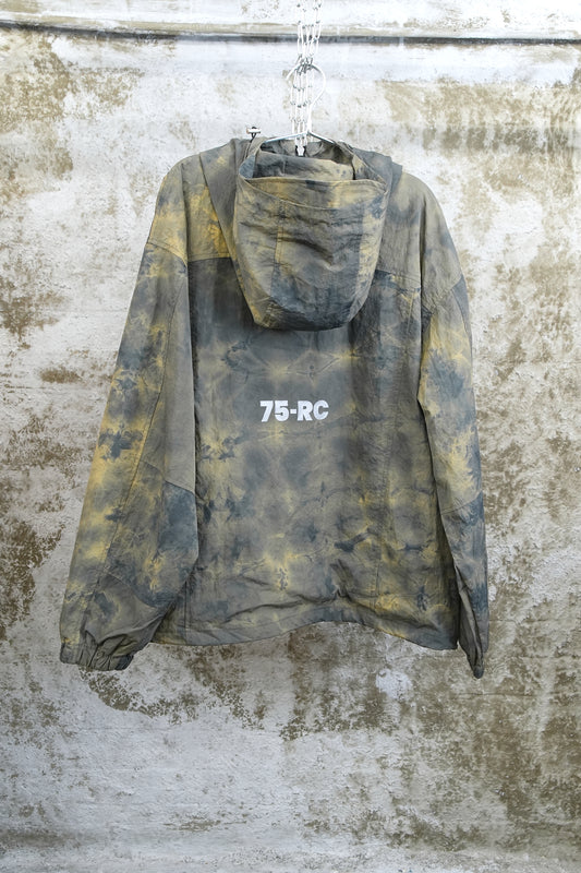 MOSS HAND-DYED HOODED JACKET