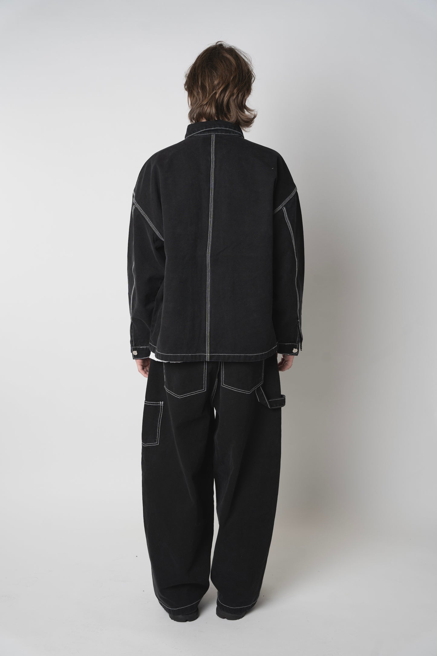 CONTRAST STITCH JACKET