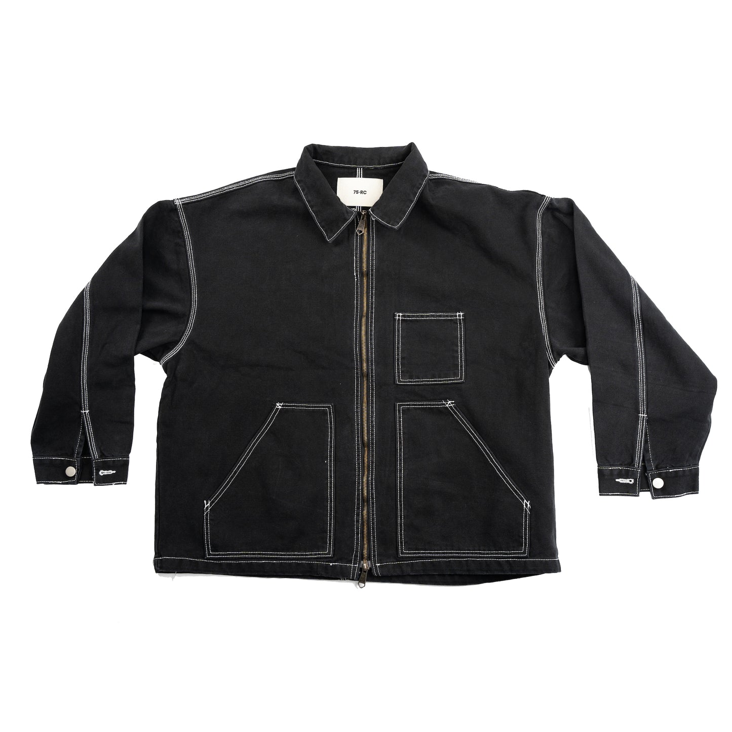 CONTRAST STITCH JACKET
