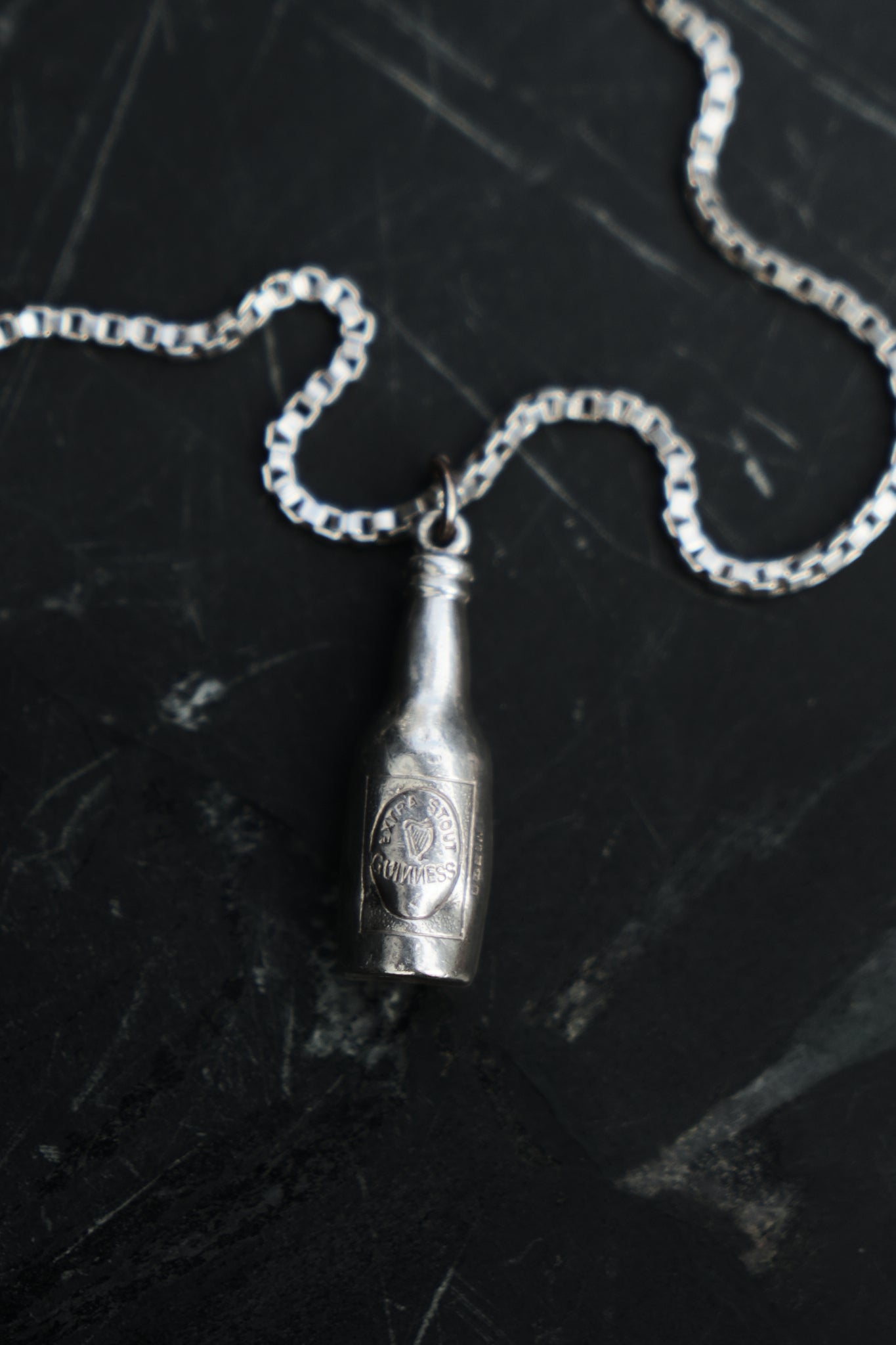 GUINNESS CHARM — STERLING SILVER 925 (1G)