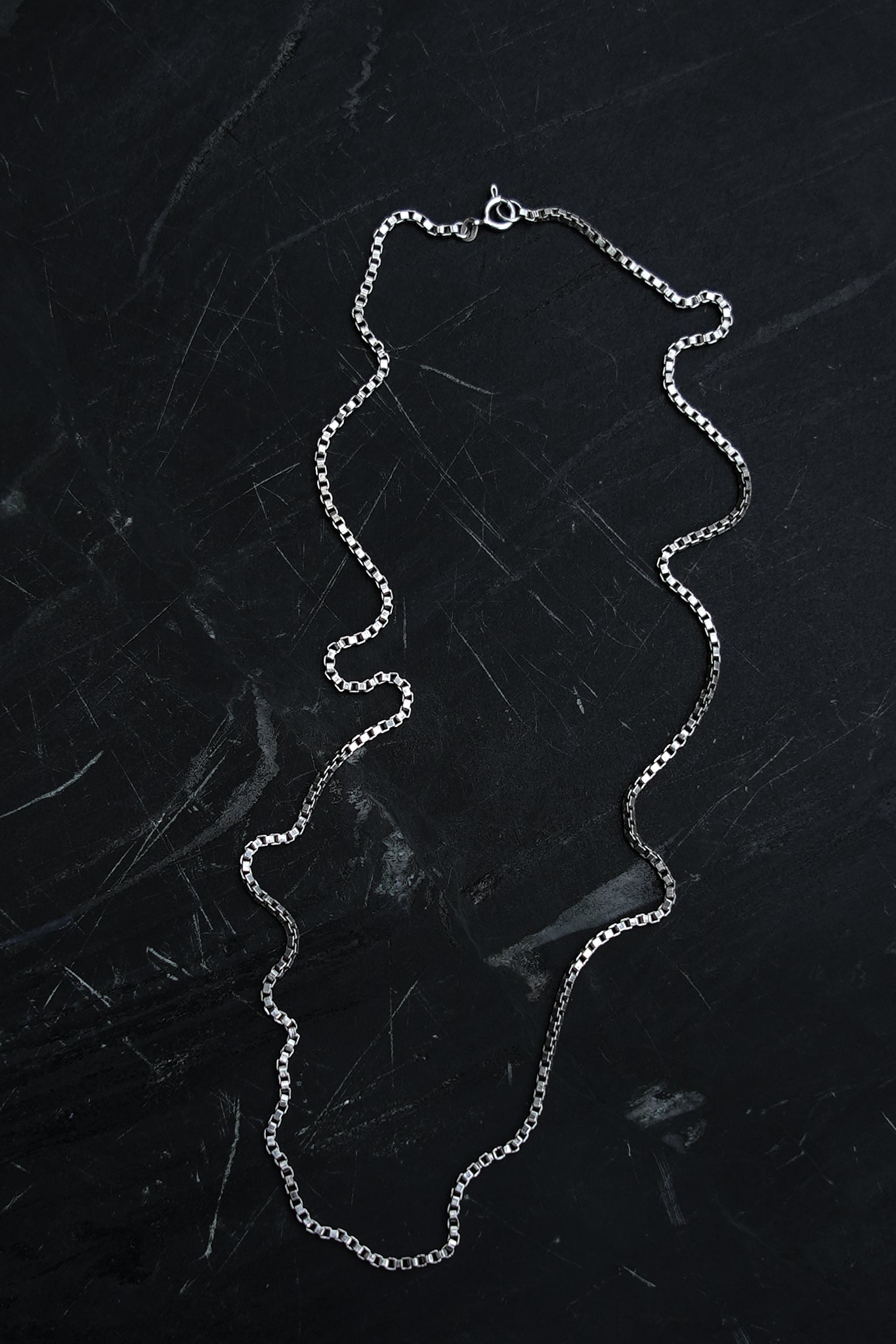 BOX CHAIN — STERLING SILVER 925 (8G)