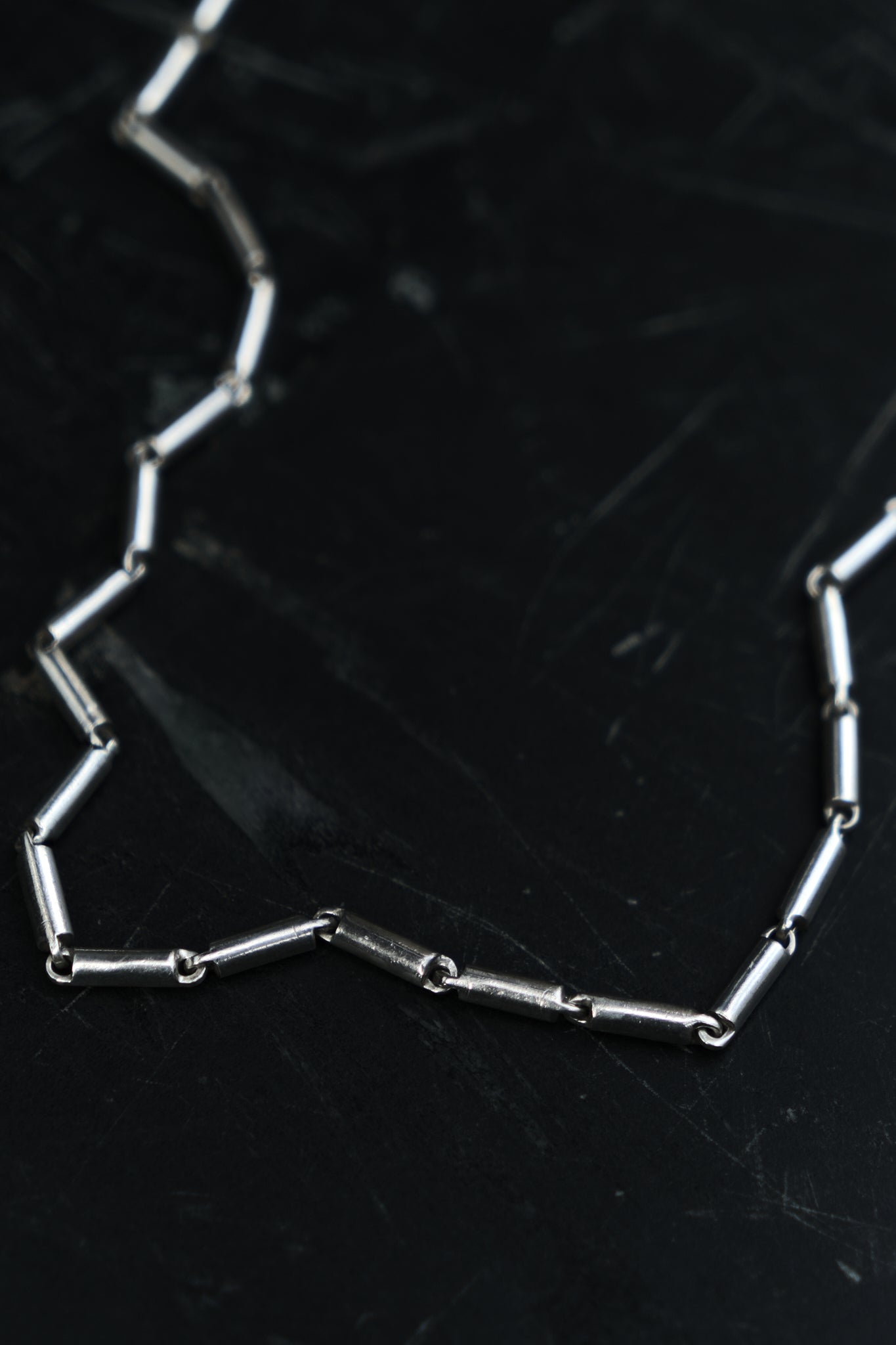 BARREL LINK CHAIN — STERLING SILVER 925 (22G)
