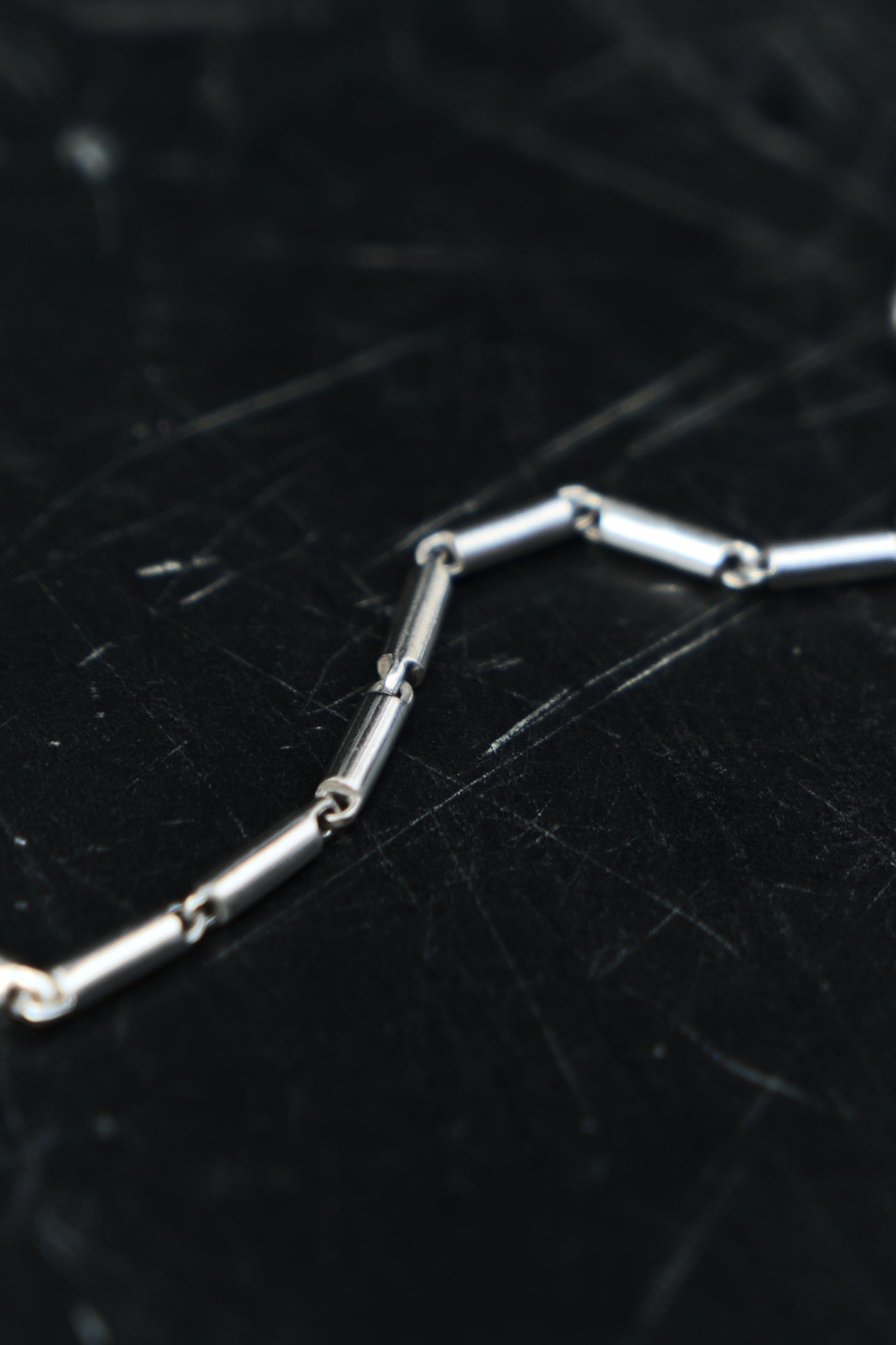 BARREL LINK CHAIN — STERLING SILVER 925 (22G)