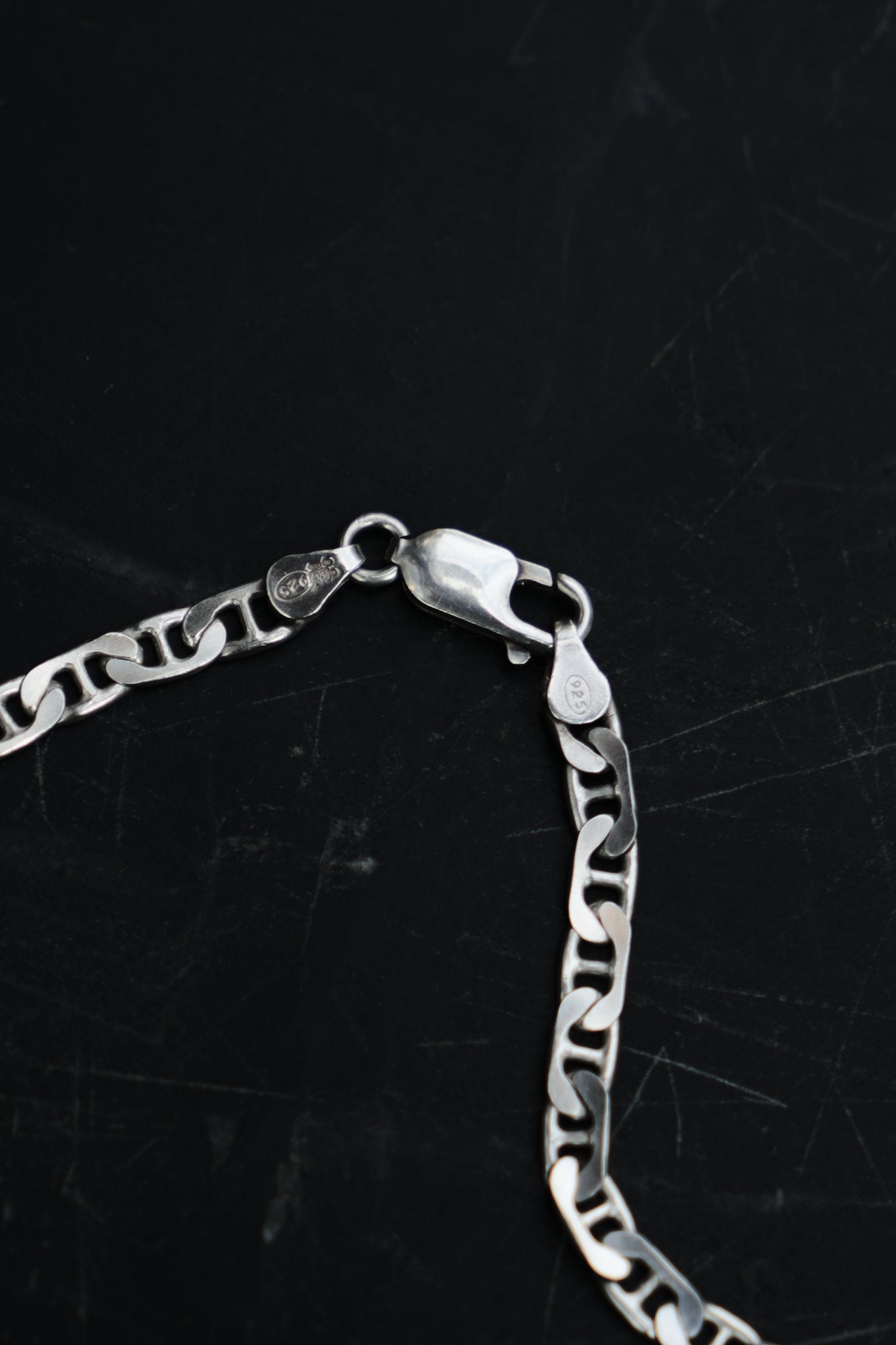 FLAT ANCHOR LINK CHAIN — STERLING SILVER 925 (17G)