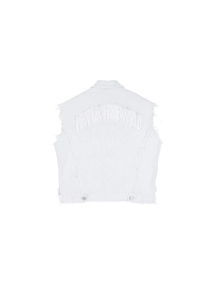 DENIM LOGO VEST