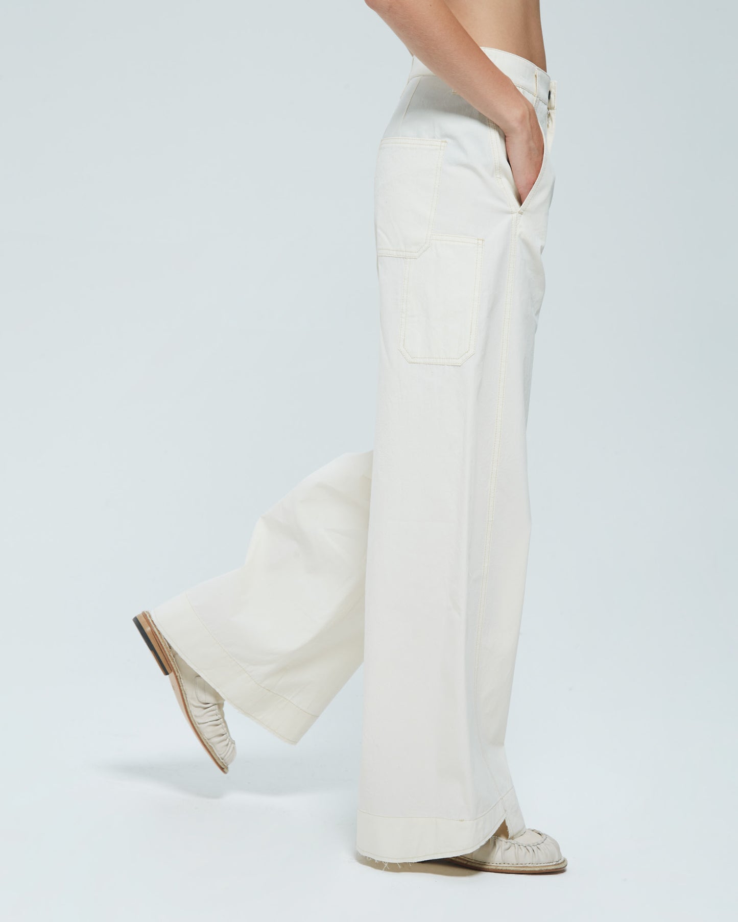 MALLONI PALAZZO TROUSERS
