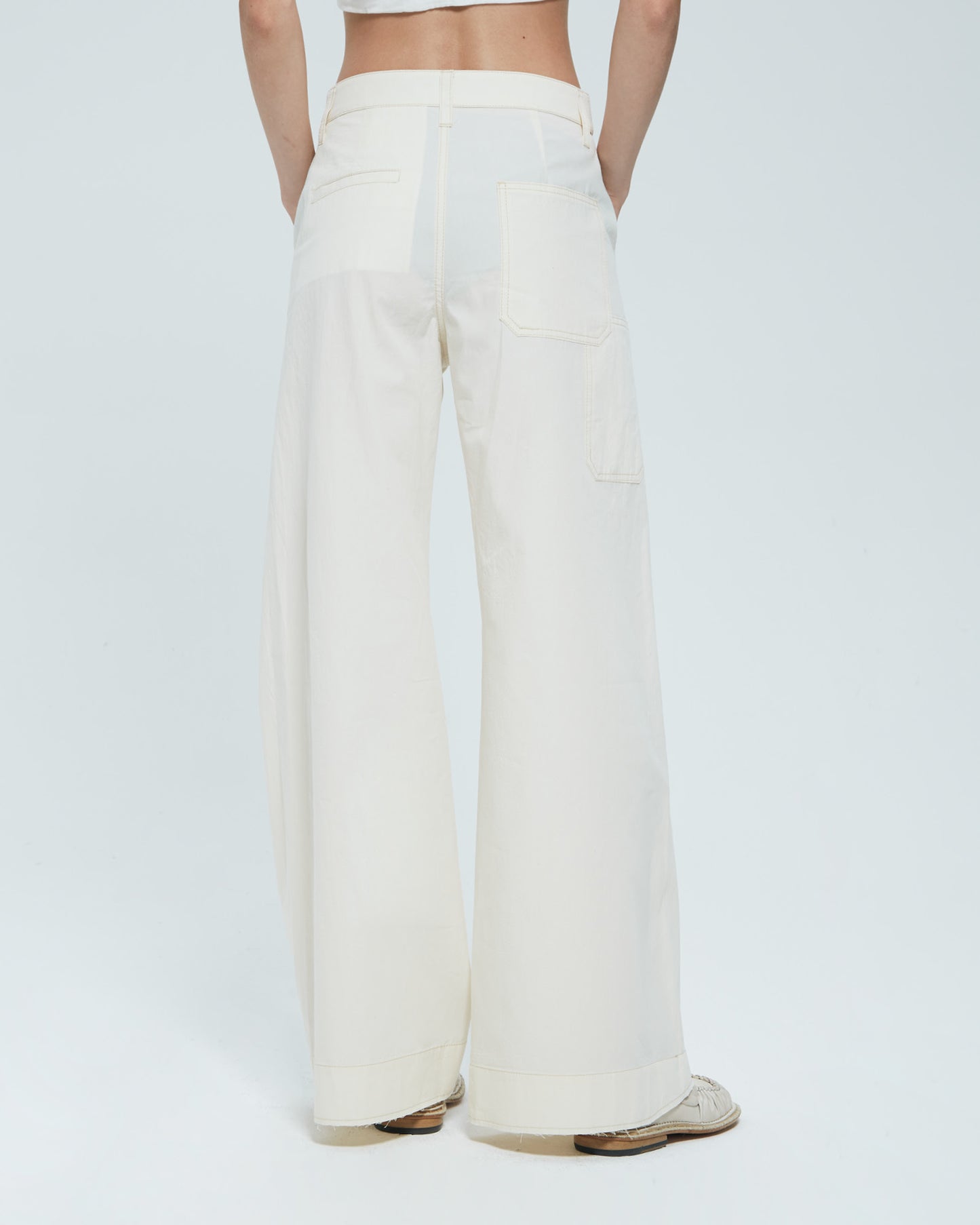MALLONI PALAZZO TROUSERS