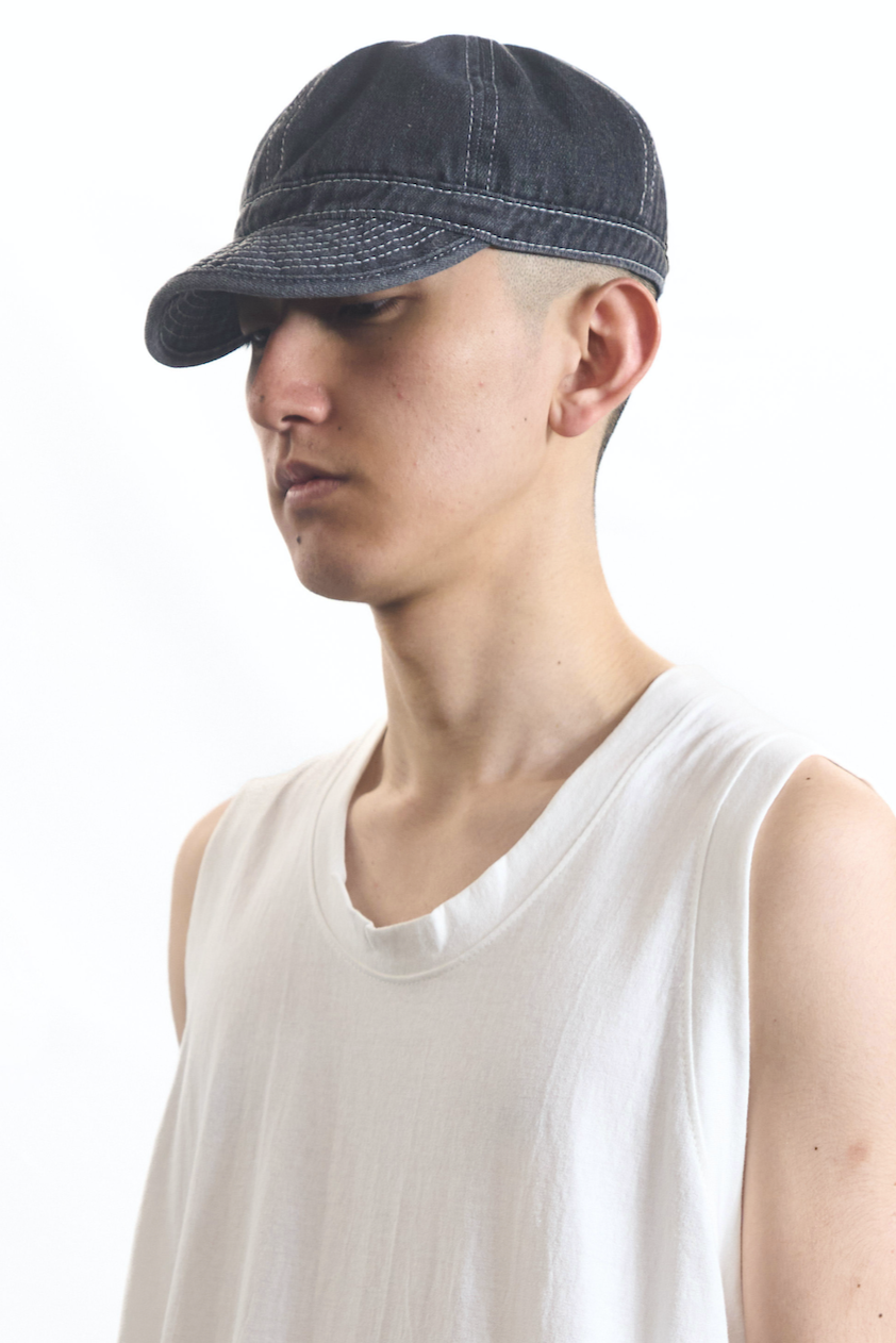 SOFT BRIM STITCHED CAP