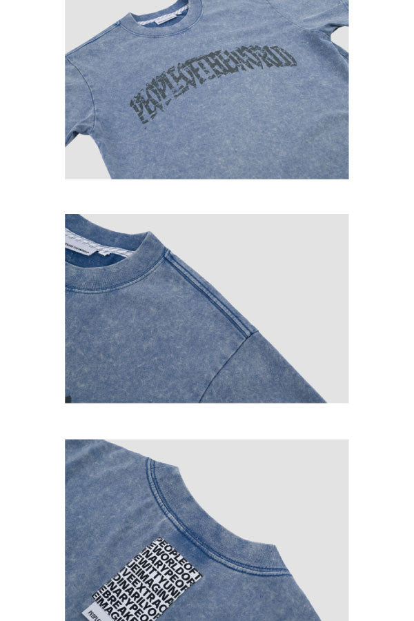 SIGNATURE OCEAN PIGMENT T-SHIRT PINK