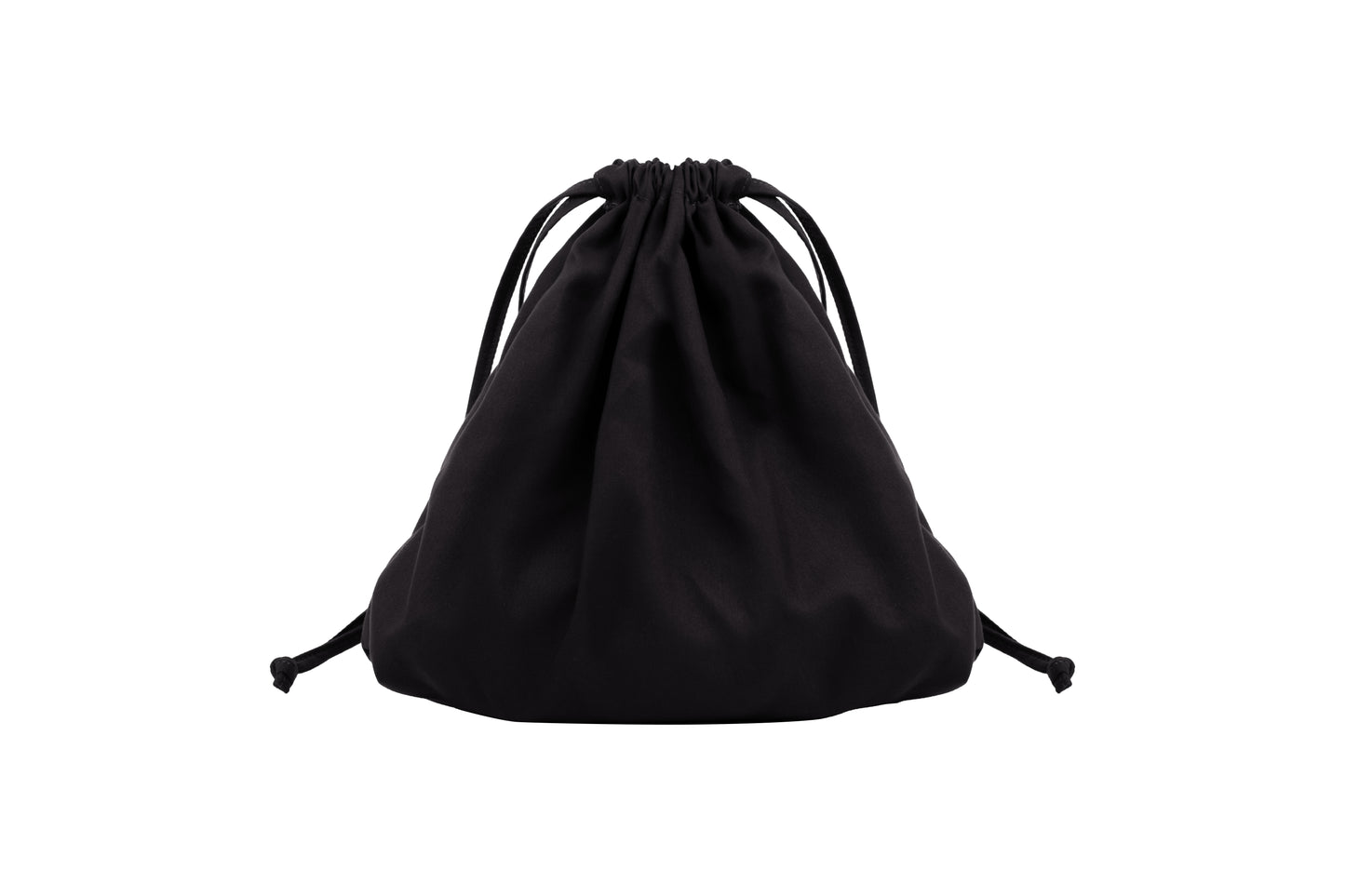 CLOUD RIBBON SHOULDER BAG BLACK