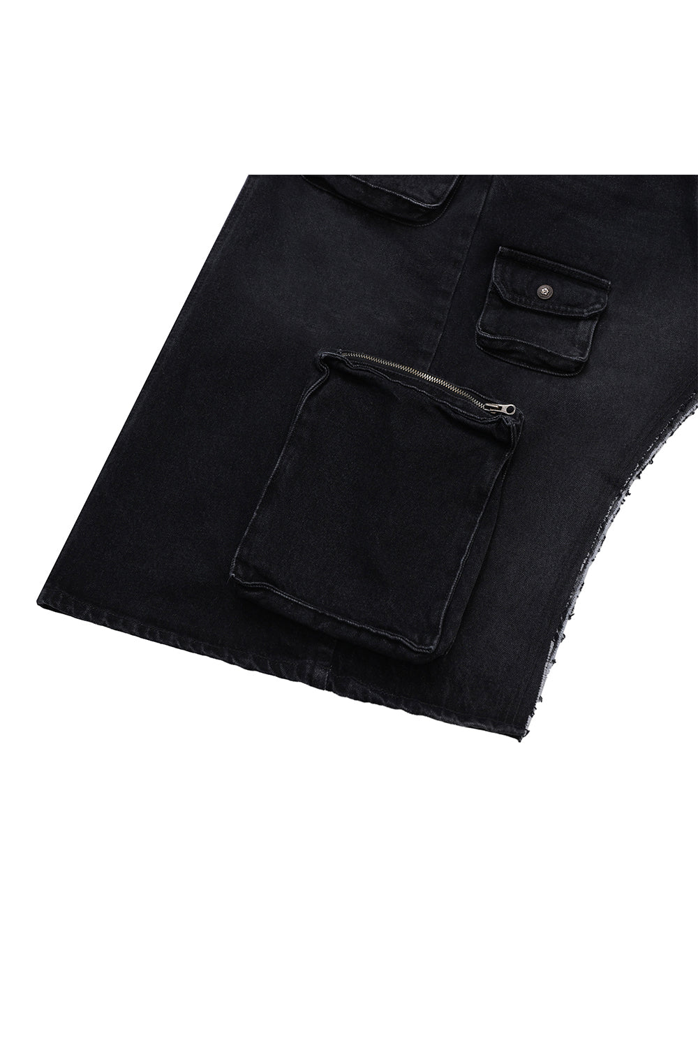 ATYPICAL CARGO MIDI SKIRT CHARCOAL