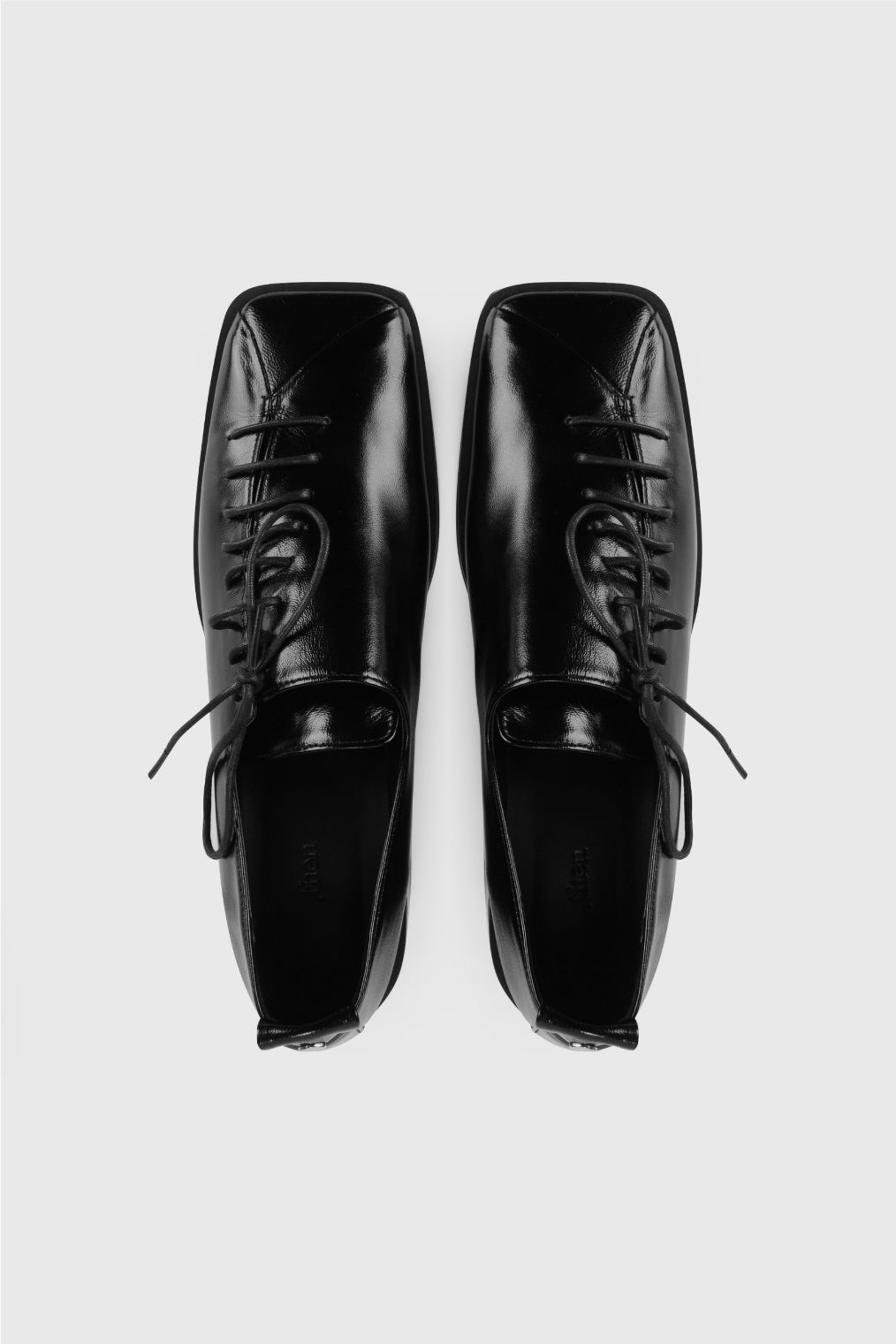 THEN LONDON LOAFER HEEL BLACK