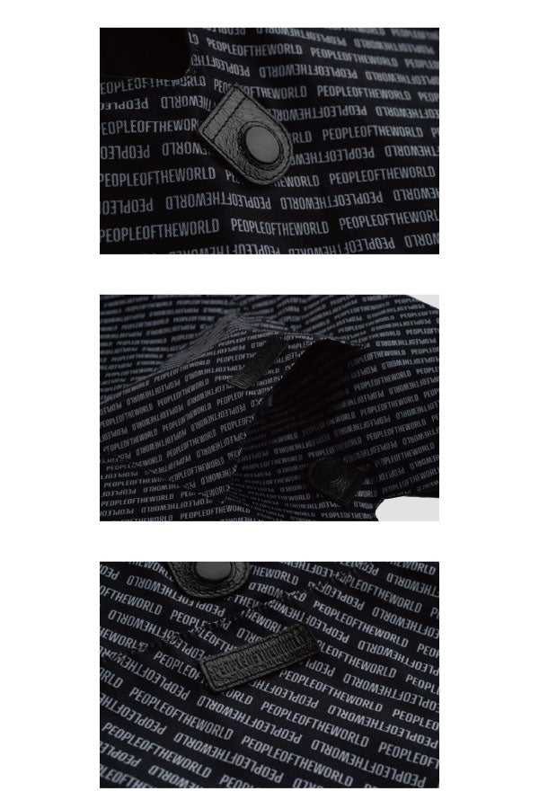 A PACK LEATHER SHOULDER BAG PLUM