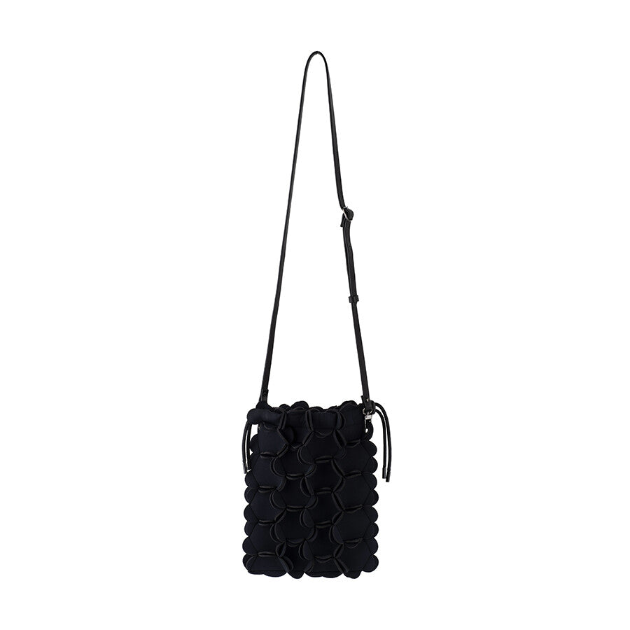 NEOPRENE FLOWER BUCKET BAG
