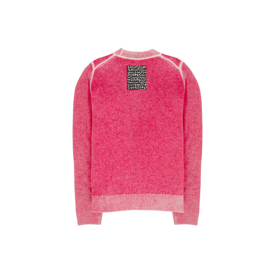 PURE CASHMERE 100 LUNA CARDIGAN PINK