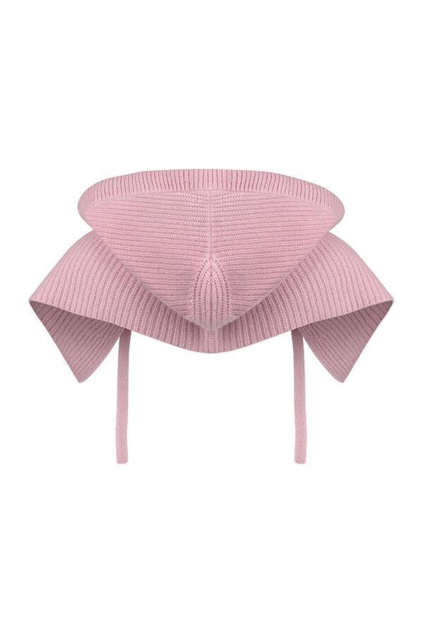 PEOPLE OF THE WORLD PURE CASHMERE 100 BALACLAVA PINK