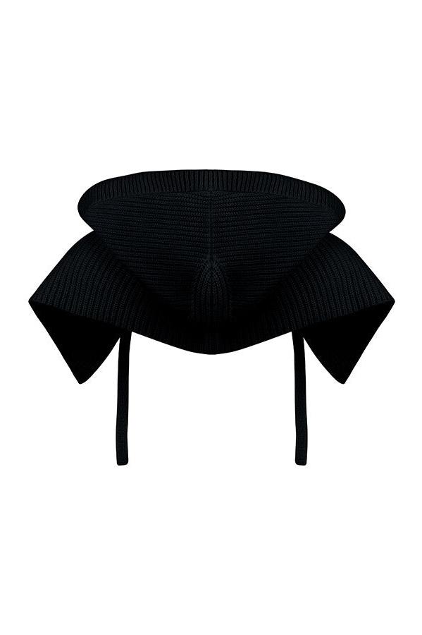 PEOPLE OF THE WORLD PURE CASHMERE 100 BALACLAVA CHARCOAL