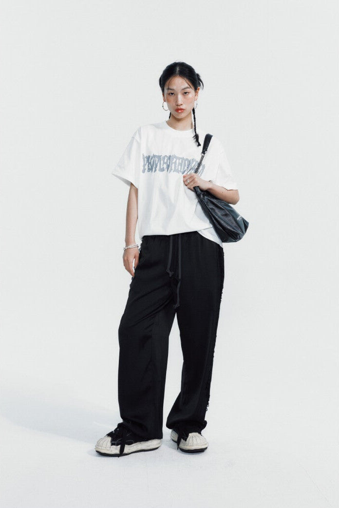 MELLOW CHAIN SHOULDER BAG BLACK