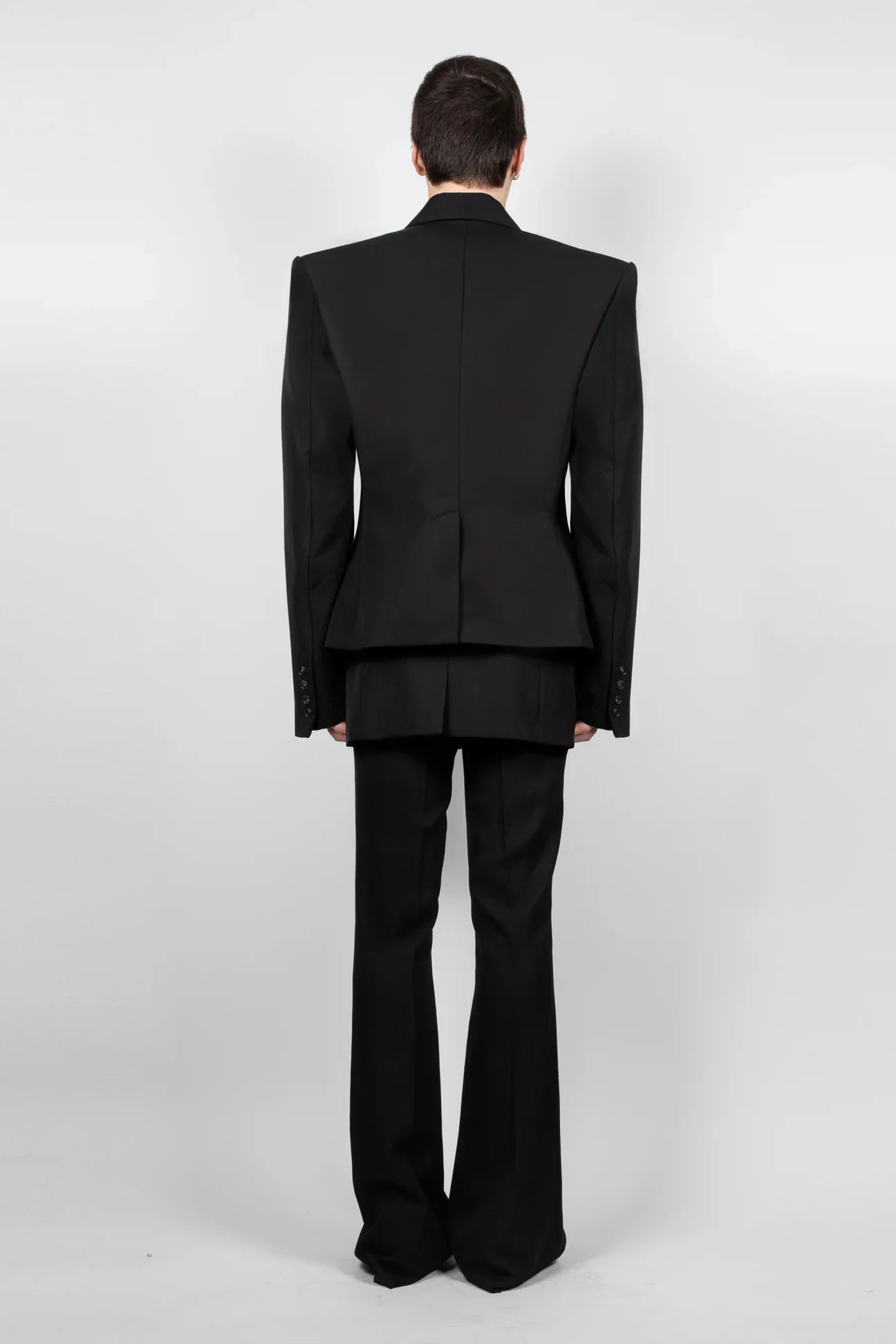 ITALIAN DOUBLE BREASTED BLACK