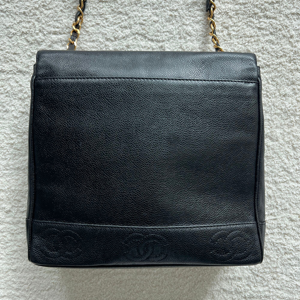 CHANEL TRIPLE COCO CHAIN SHOULDER BAG
