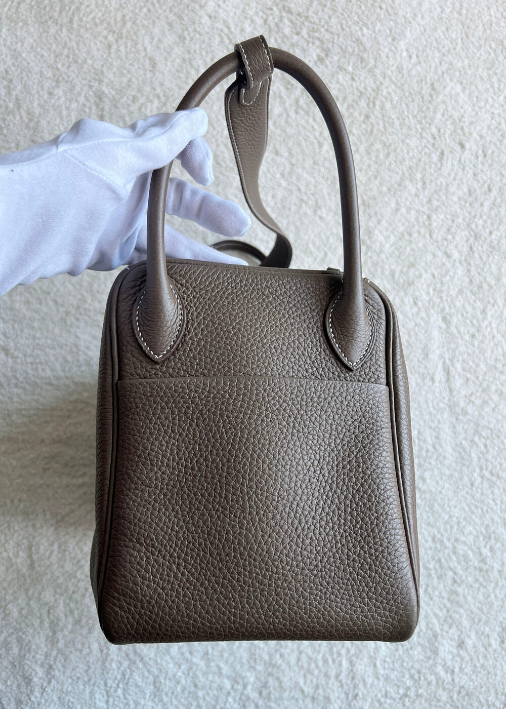 HERMÈS LINDY 30 ÉTOUPE