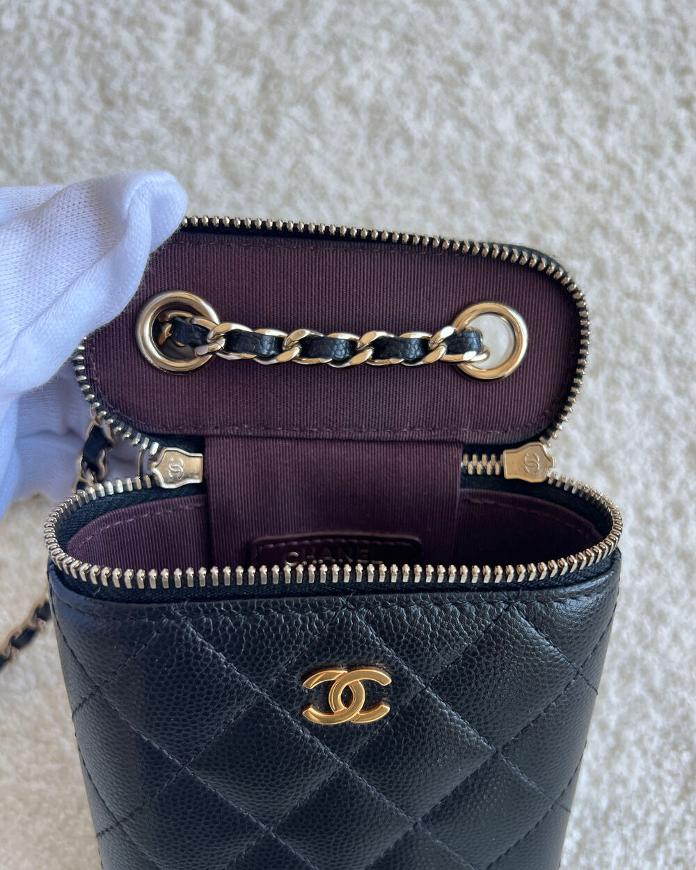 CHANEL CLASSIC MINI VANITY CROSSBODY BAG