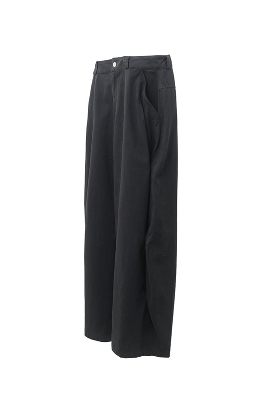 MAGNETIC CURVED PANTS BLACK