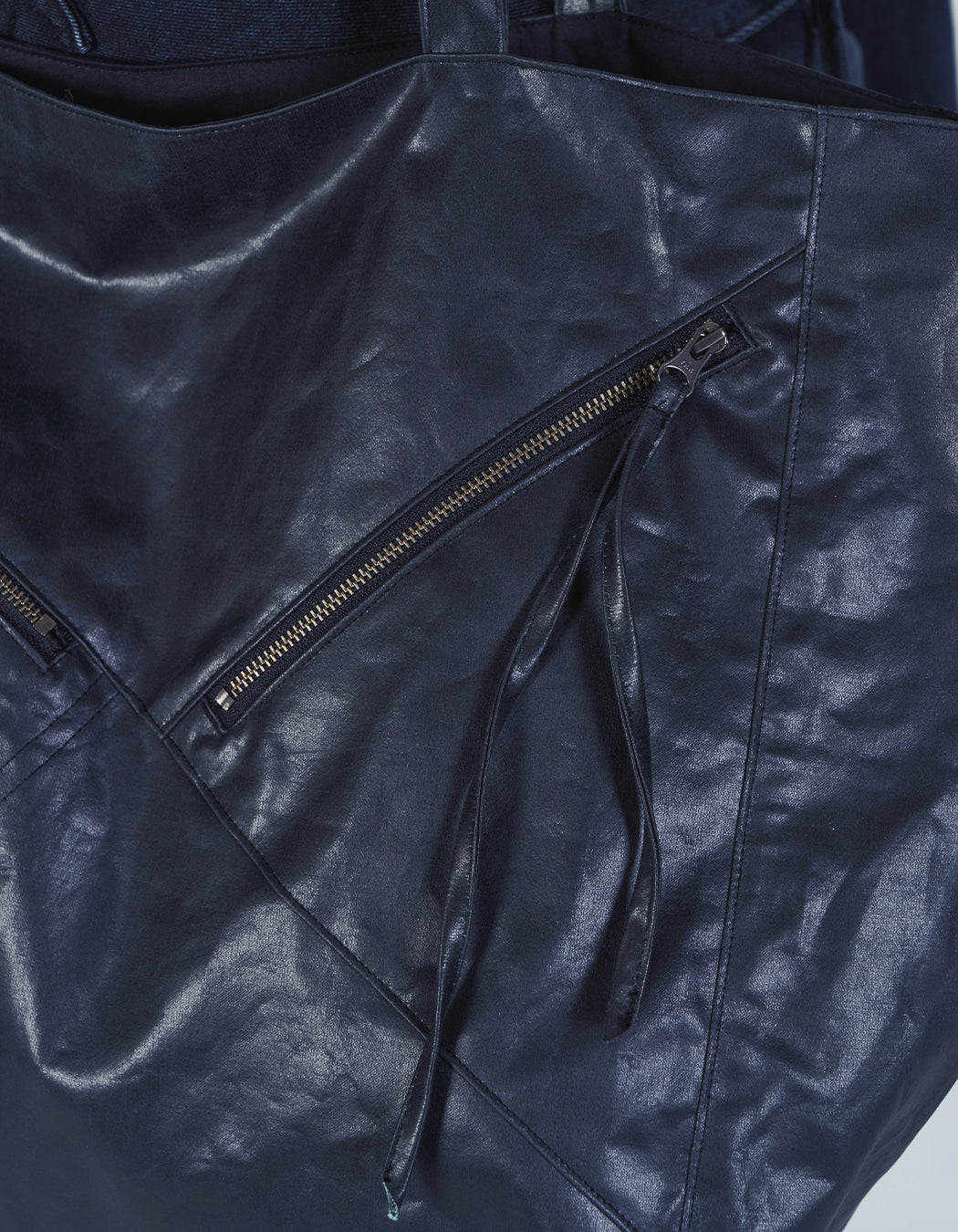 ZIP POCKET BAG_VER BALANCE (BLACK)
