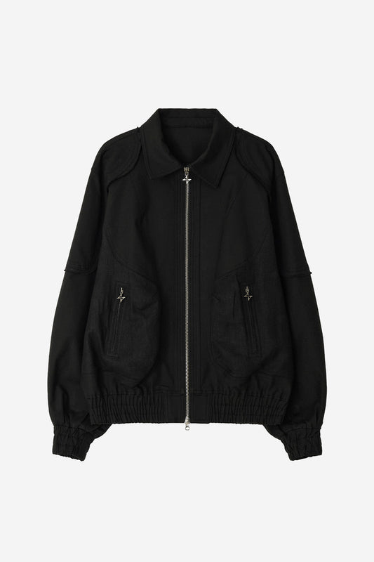 HIGH DENSITY COTTON LINEN JACKET